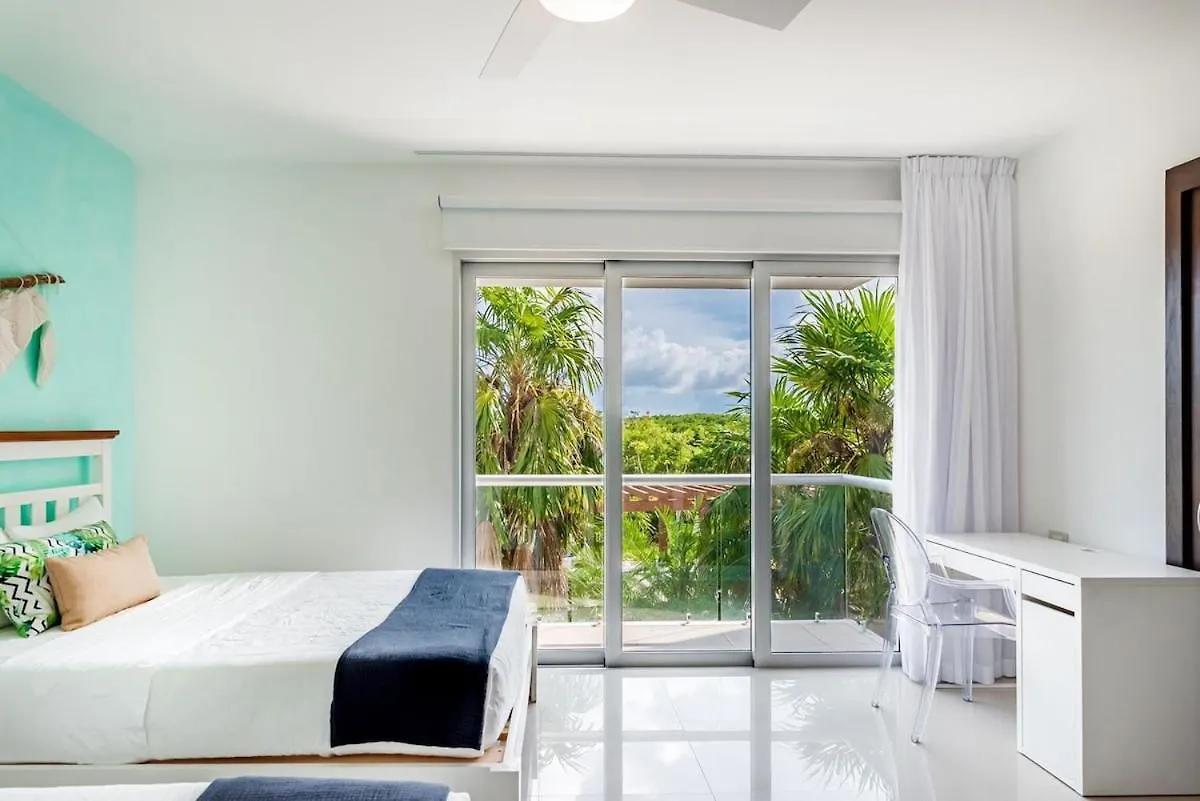 Luxury Ocean View Condo In Mareazul Beach Front - Almajuma House Playa del Carmen Apartment